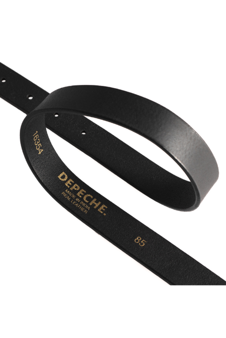 DEPECHE Leather Belt 16354 2