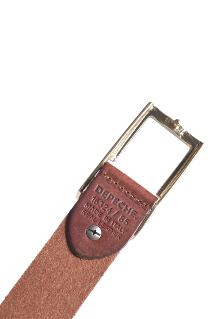 DEPECHE Leather Belt 16324 4