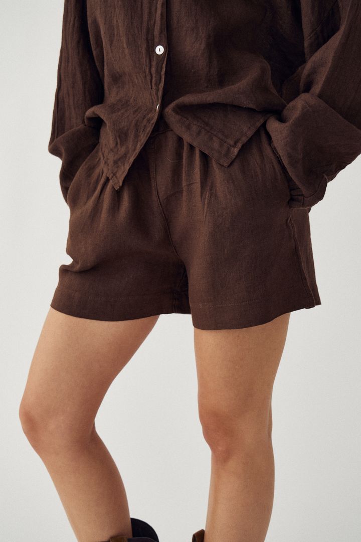 Noella Linen Shorts 3