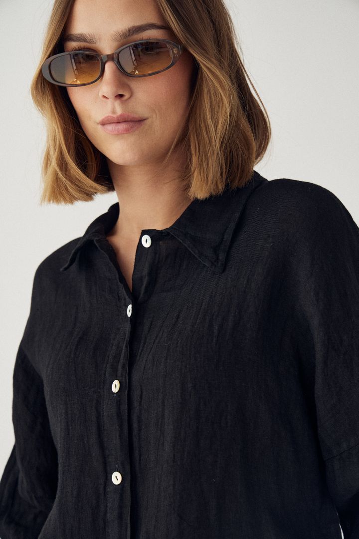 Noella Leanora Linen Shirt  4