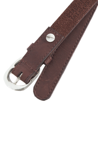 DEPECHE Leather Belt 16130  4