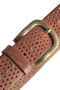 DEPECHE Leather Belt 16306  4