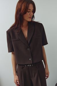 Noella N-Leanne Crop Blazer  2