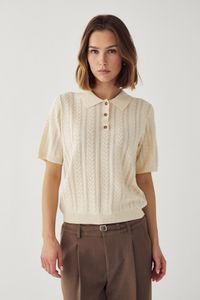 Noella Knit Polo 1