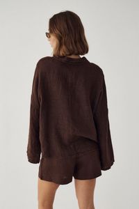 Noella Leanora Linen Shirt  2
