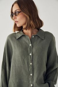 Noella Leanora Linen Shirt  2