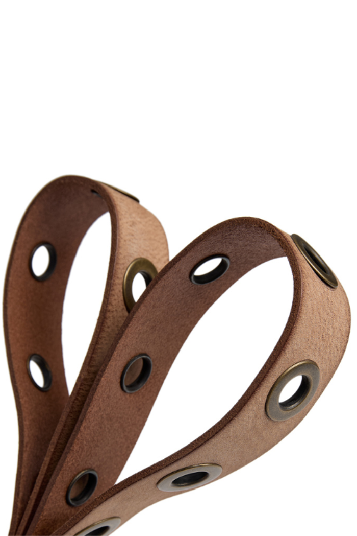 DEPECHE Leather Belt 13702
