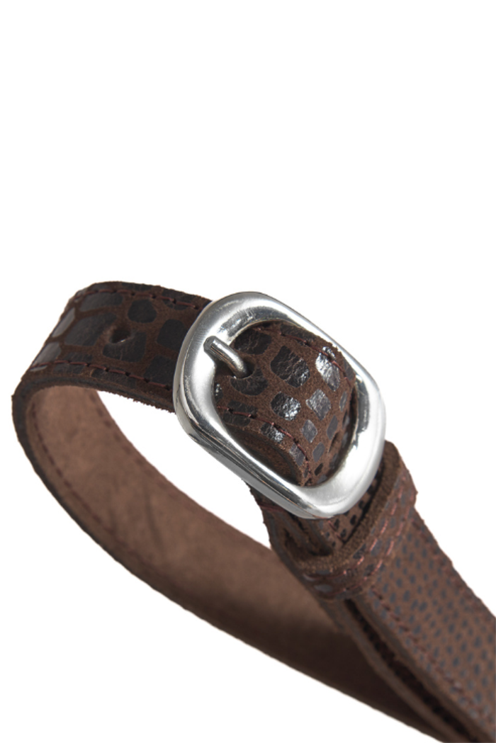 DEPECHE Leather Belt 16130