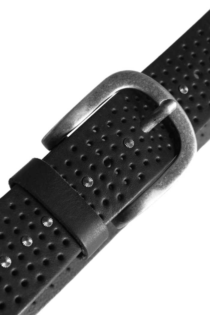 DEPECHE Leather Belt 16306