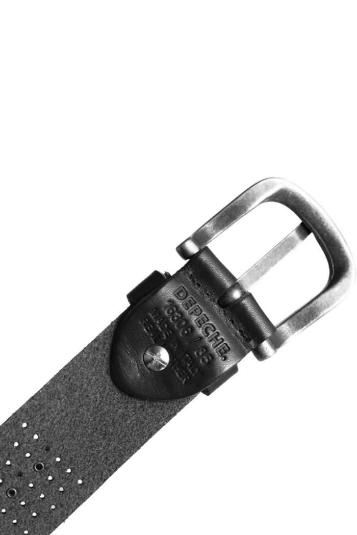 DEPECHE Leather Belt 16306