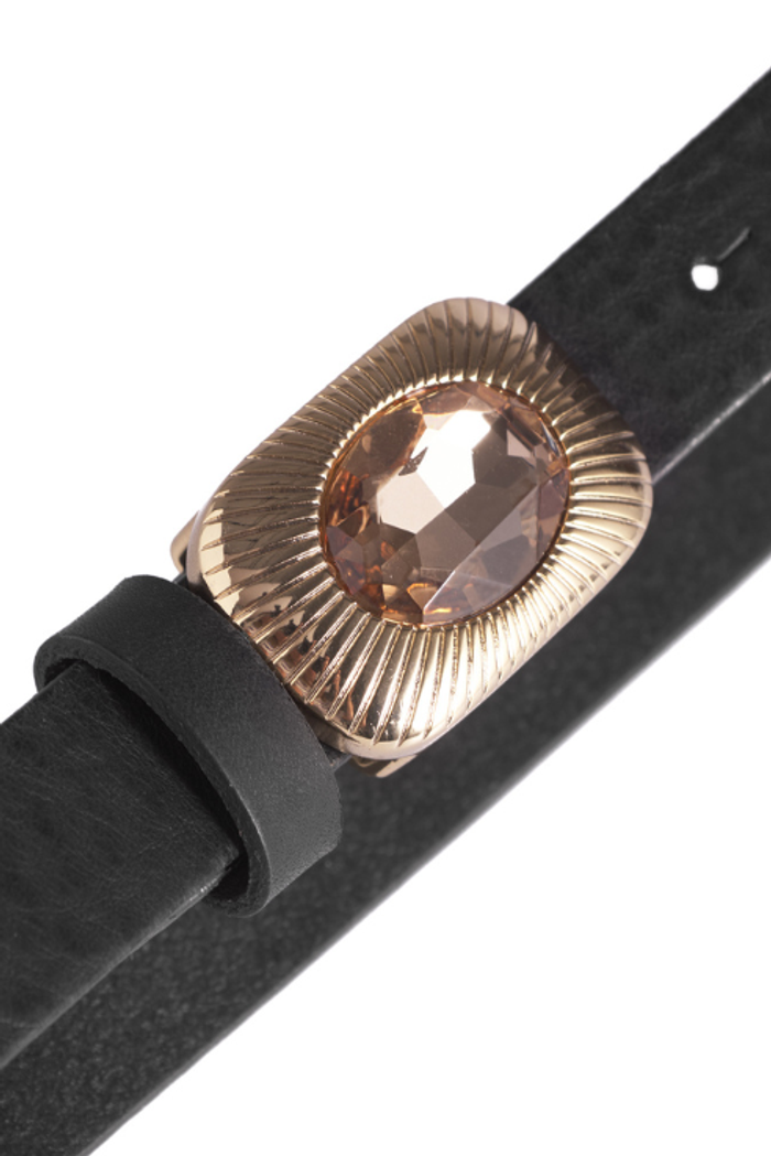DEPECHE Leather Belt 16316