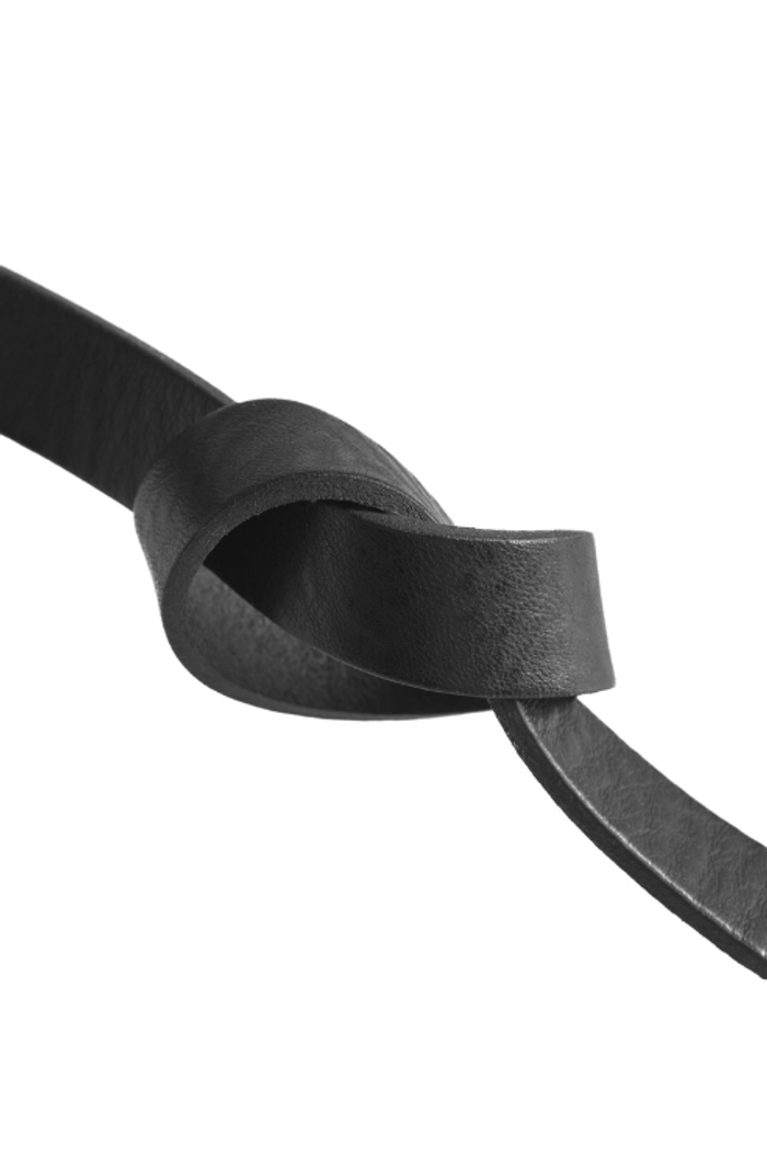 DEPECHE Leather Belt 16318