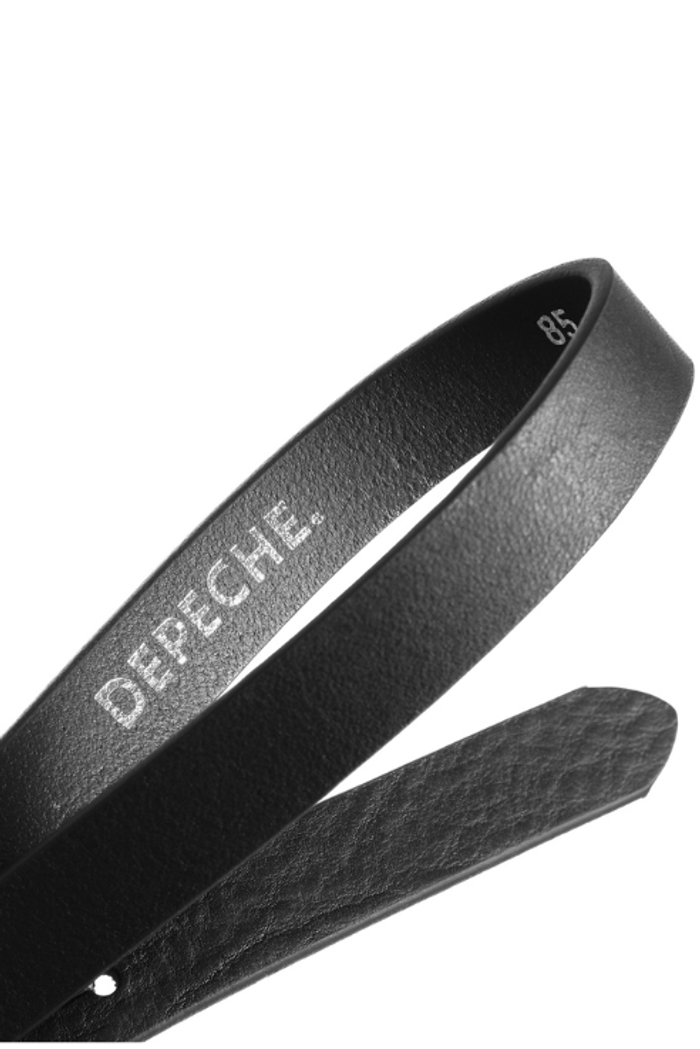 DEPECHE Leather Belt 16332