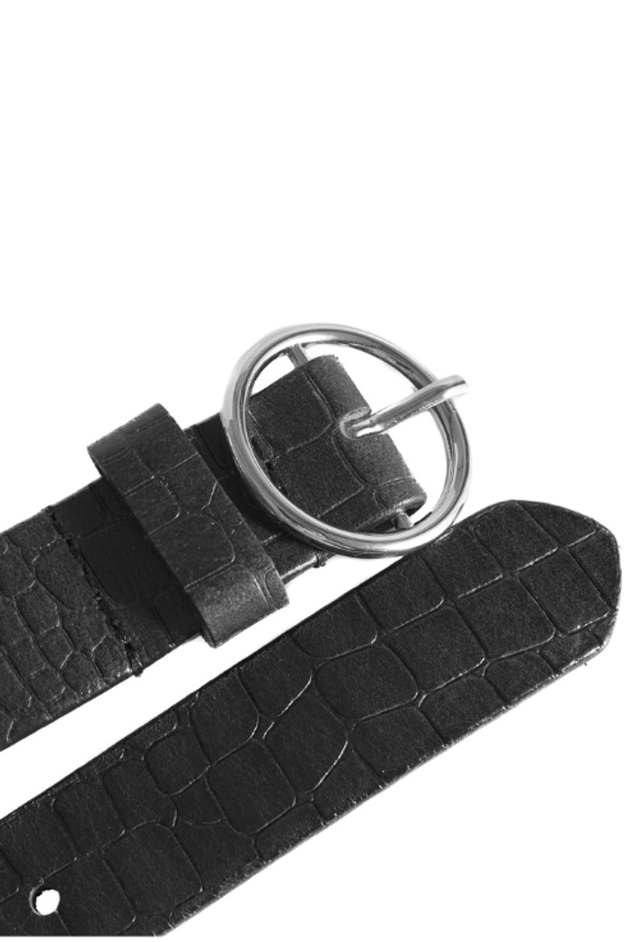DEPECHE Leather Belt 16352