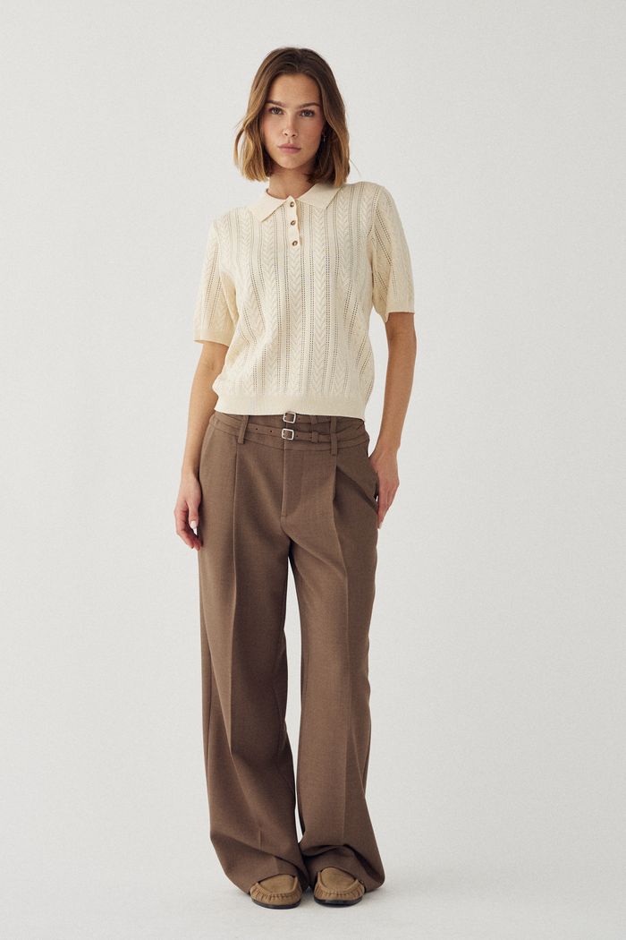 Noella Knit Polo