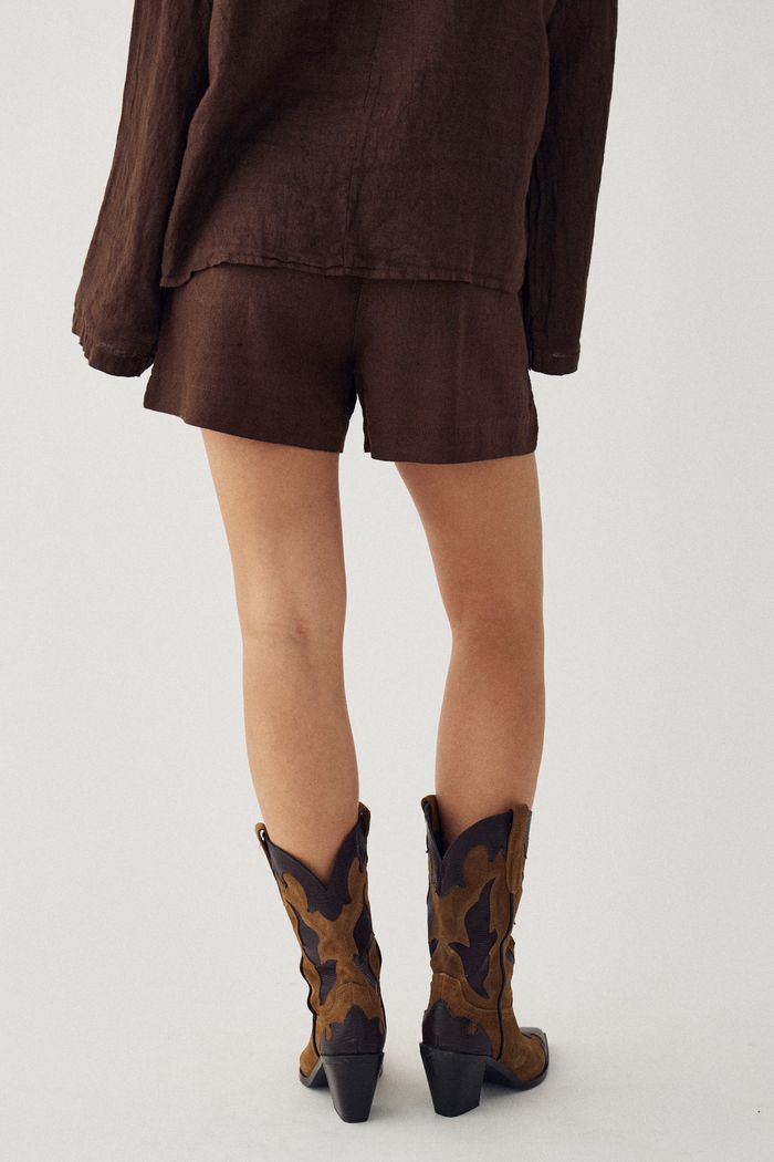 Noella Linen Shorts